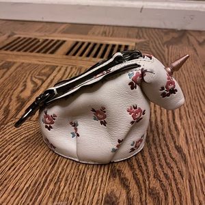 COACH Unicorn change purse